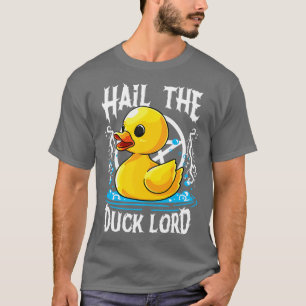 Camiseta Hail the Duck Lord Pun Meme Men Funny Hallow