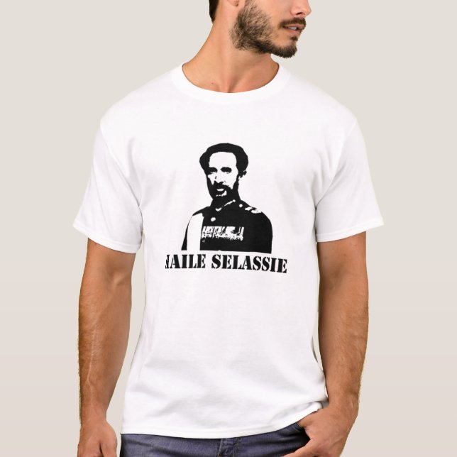 Camiseta Haile Selassie (Anverso)