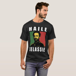 Camiseta Haile Selassie Emperor - reggae Shirt -