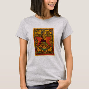 Camiseta Haile Selassie I ÉL Jah Rastafari Rasta Jah Bendic