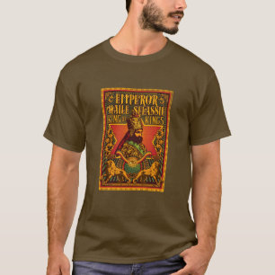 Camiseta Haile Selassie I ÉL Jah Rastafari Rasta Jah Bendic