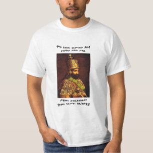 Camiseta Haile Selassie I, elige de dios, rey Of rey