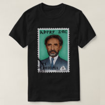 Haile Selassie imperio of Ethiopia Rastafari Shirt