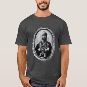 Camiseta Haile Selassie Jah Rastafari Reggae Rasta Raíces 