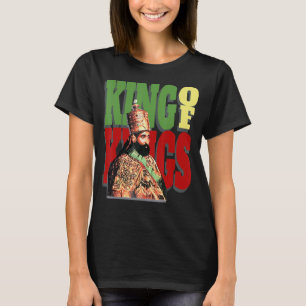 Camiseta Haile Selassie King Rastafari