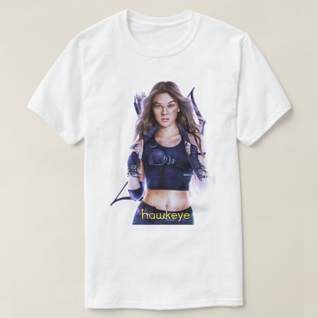 Camiseta Hailee Steinfeld Hawk Eye (Diseño del anverso)