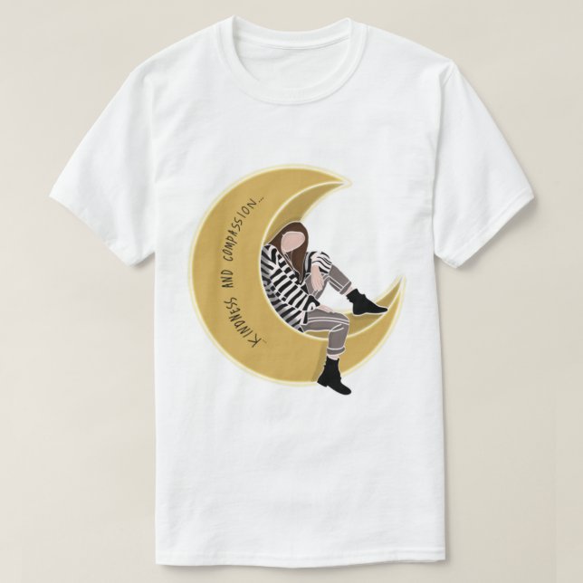 Camiseta Hailee Steinfeld X The Moon Collection (Diseño del anverso)