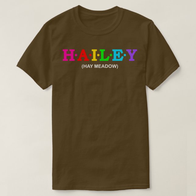 Camiseta Hailey Hay Meadow 3 (Diseño del anverso)