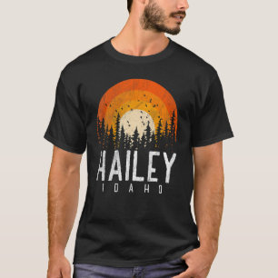 Camiseta Hailey Idaho ID Retro Style Vintage 70s 80s 90s