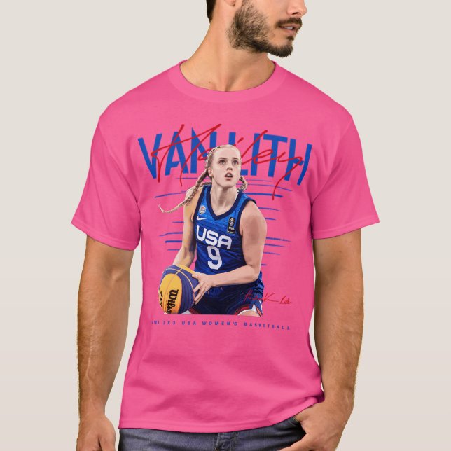 Camiseta Hailey Van Lith Usa (Anverso)