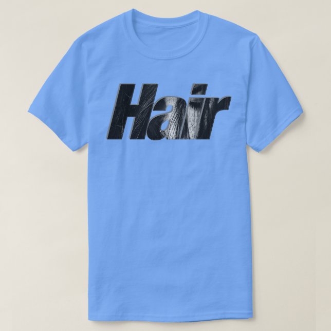 Camiseta Hair (Diseño del anverso)