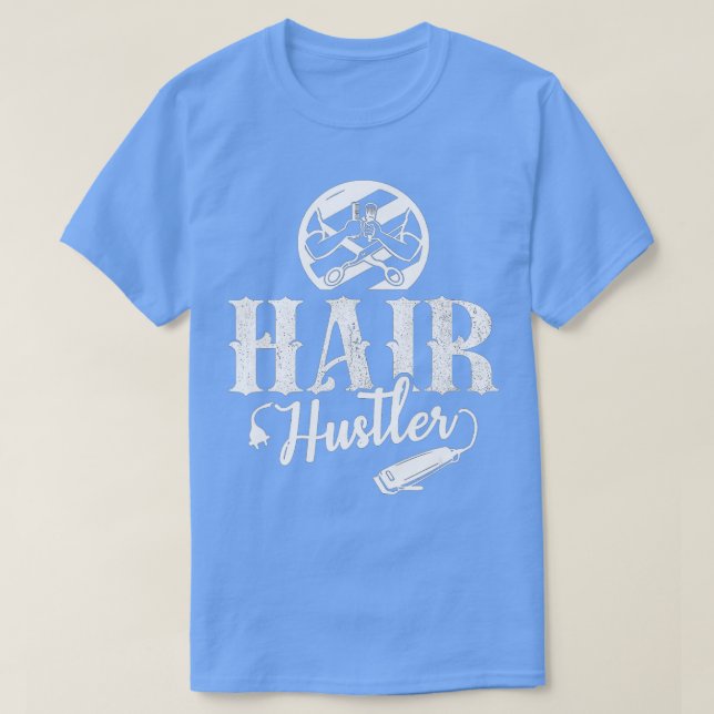 Camiseta Hair Hustler Beautician Hair Stylist Guay (Diseño del anverso)