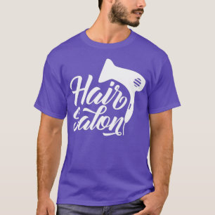 Camiseta Hair Salon Team Barber Hairdresser Haircutter
