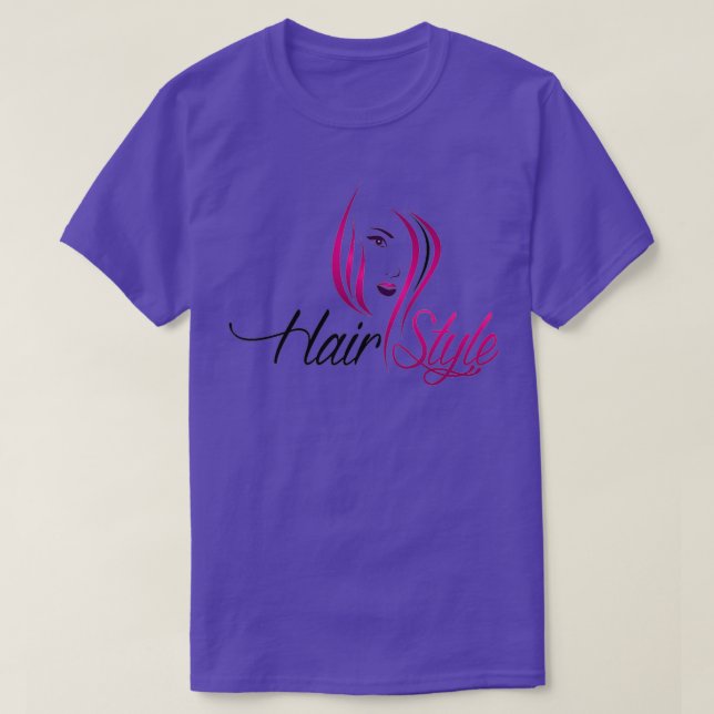 Camiseta Hair Style 2 (Diseño del anverso)