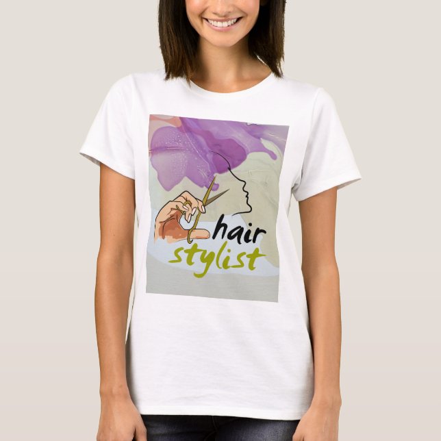 Camiseta Hair Stylist (Anverso)