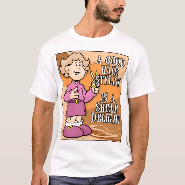 Camiseta Hair Stylist (Anverso)