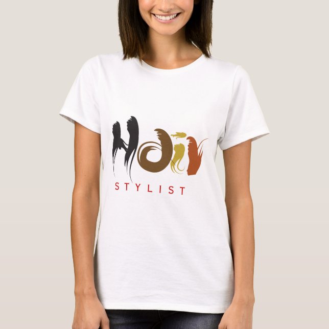Camiseta Hair Stylist (Anverso)