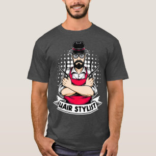 Camiseta Hair Stylist Hair Stylist Scissors Estheticist