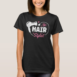 Camiseta Hair Stylist Scissor Barber Salon Hairstylist