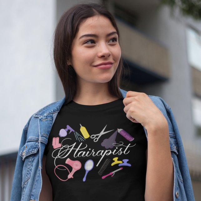 Camiseta Hairapist Hairdresser Hair Stylist Barber 2 (Subido por el creador)