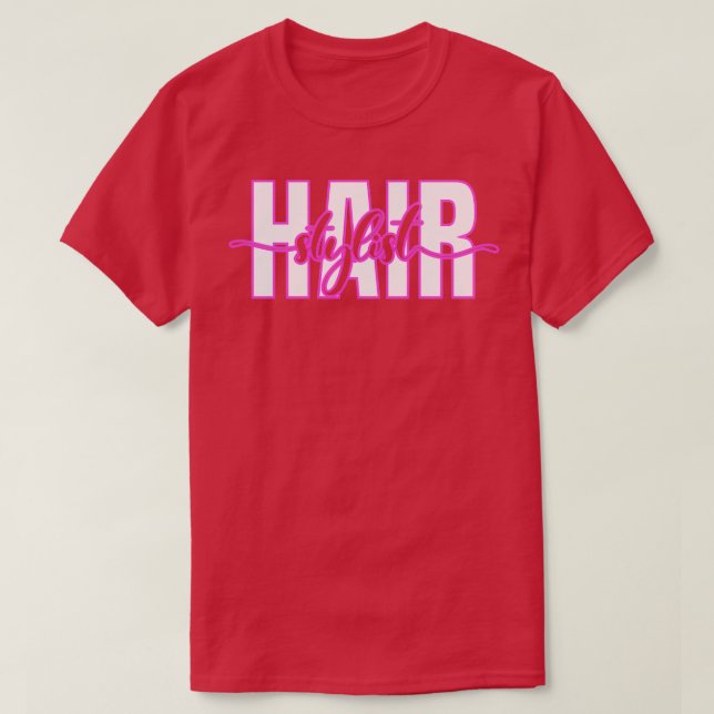 Camiseta Hairapist Hairdresser Hair Stylist Classic TShirt (Diseño del anverso)