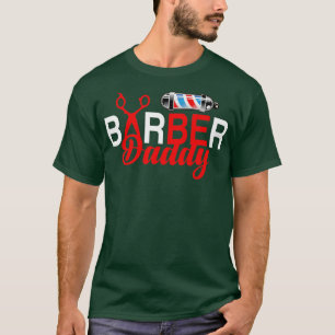 Camiseta Hairdr del Día del Padre Estilista de Mens Barber 