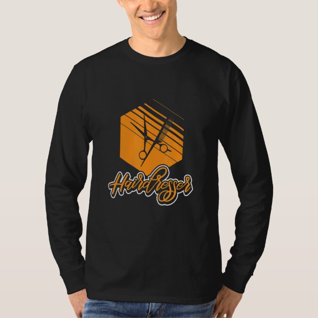 Camiseta Hairdresser Barber Salon (Anverso)