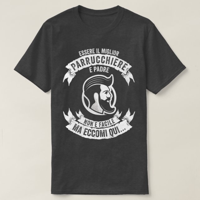 Camiseta Hairdresser Gift Dad Barber Guay (Diseño del anverso)