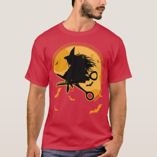 Camiseta Hairdresser Halloween Witch