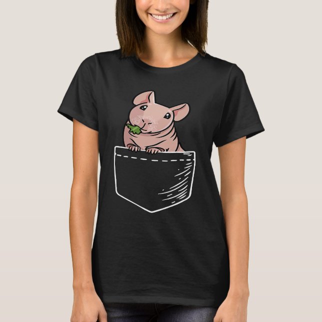 Camiseta Hairless Guinea Pig  2 (Anverso)