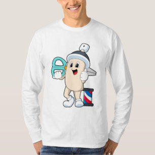 Camiseta Hairspray como peluquero con tijeras