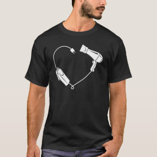 Camiseta Hairstylist Barber Suministros Hairdresser Scissor