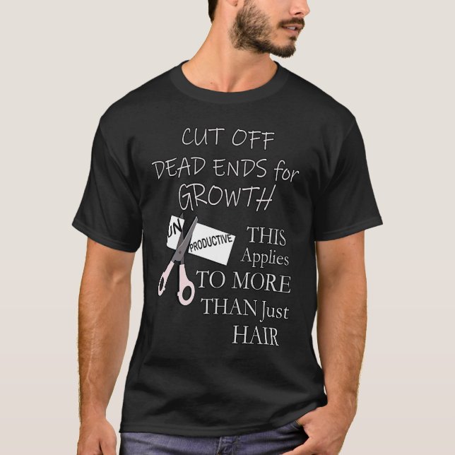 Camiseta Hairstylist  Hairdresser  Barber Quote Cosmetology (Anverso)