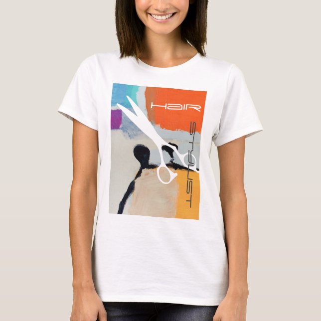 Camiseta Hairstylista (Anverso)
