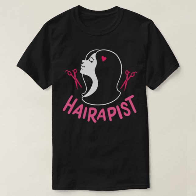 Camiseta Hairstylista 4 (Diseño del anverso)