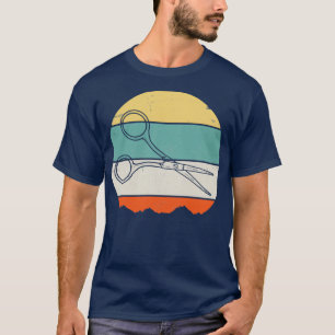Camiseta Hairstylista Hairdresser Scissors Retro