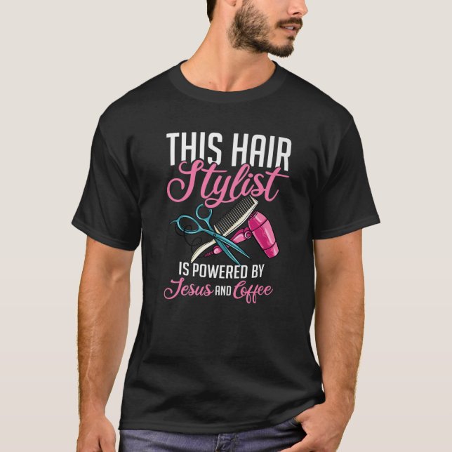 Camiseta Hairstylista Hairdressing Hairdresser Hair Stylist (Anverso)