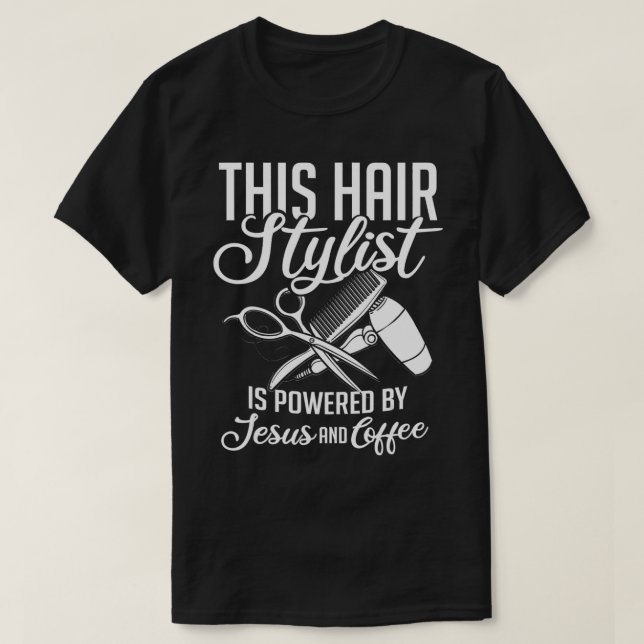 Camiseta Hairstylista Hairdressing Hairdresser Hair Stylist (Diseño del anverso)