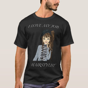 Camiseta Hairstylista y Nail Beauticis