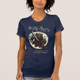 Camiseta Hairy Ninjas Black Cat Flick Kick Personalizado