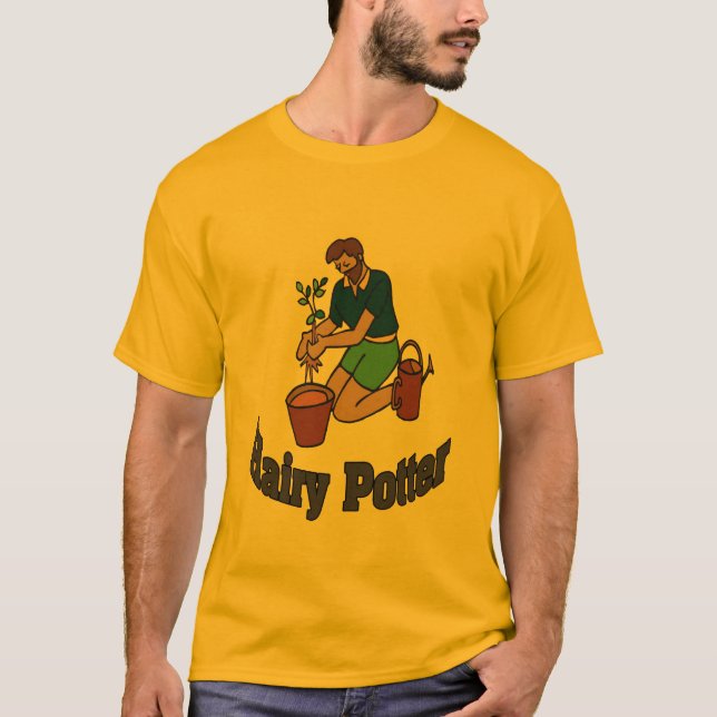 Camiseta Hairy Potter Gardening (Anverso)