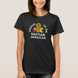 Camiseta Haití América haitiana Jamaica Mezcla de mezclas c