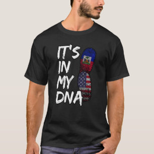 Camiseta Haití América Latina EE.UU. Combo ADN mezclado ded