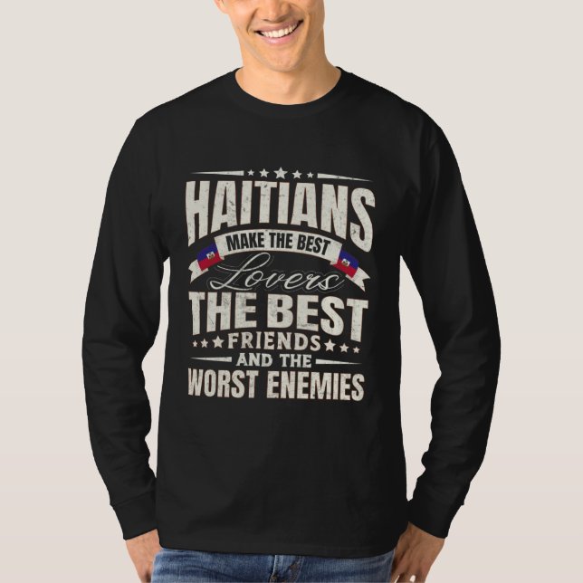 Camiseta Haiti Best Haitians Men & Women (Anverso)