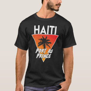 Camiseta Haití Con Colores Soleados