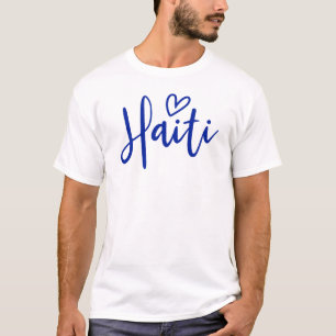Camiseta Haití Corazón Mujeres Aman Haití