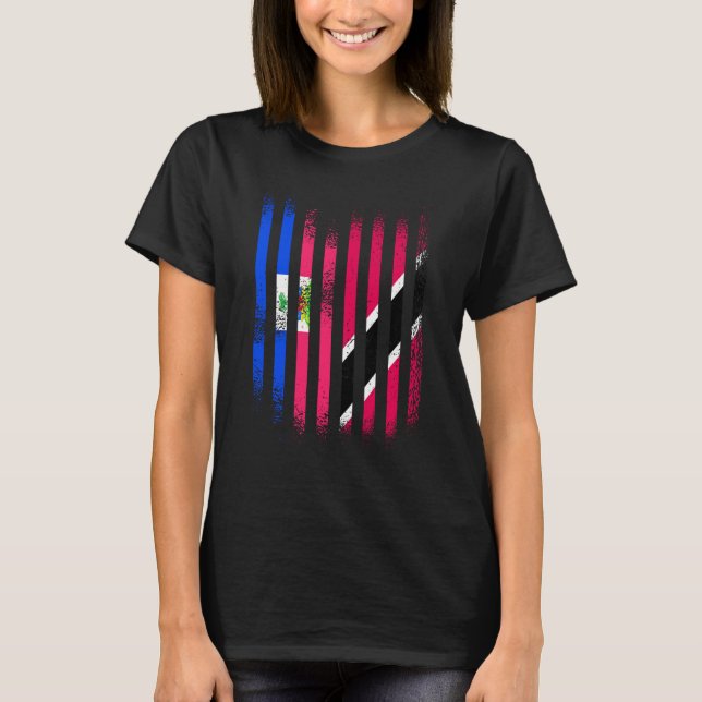 Camiseta Haiti Flag Trinidad&Tobago Grown Country Flags Str (Anverso)