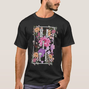 Camiseta Haití: Flores de cosecha floral haitiana