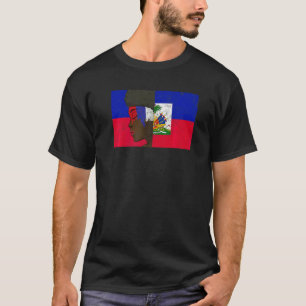 Camiseta Haití Haitiano Amor Bandera Orgullosa Chica Prince