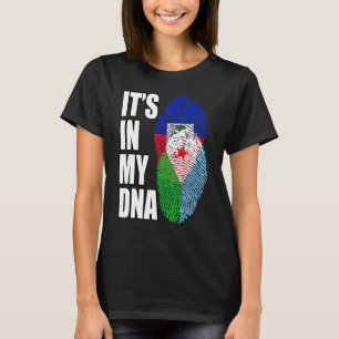 Camiseta Haití Y Yibuti Combinan Patrimonio De La Bandera D